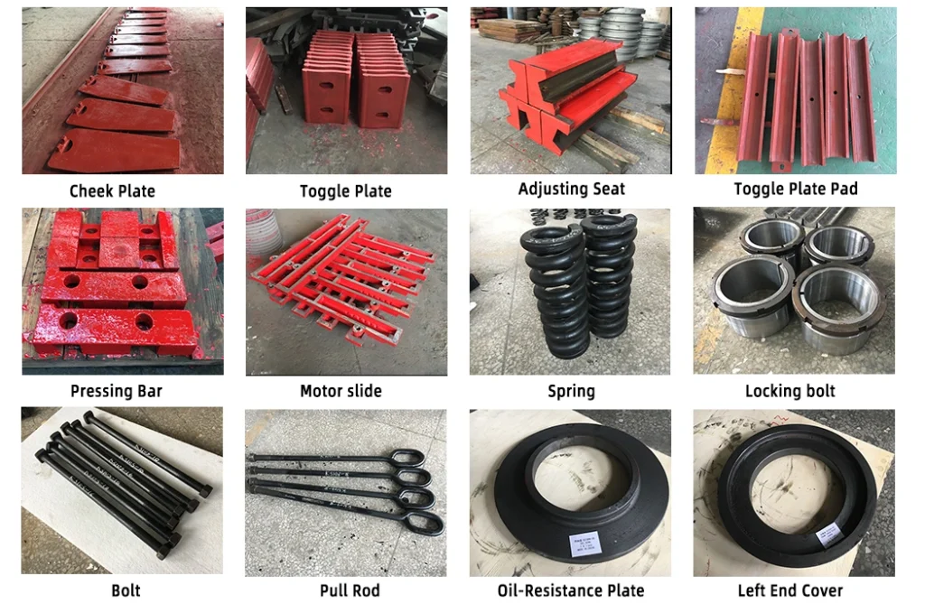 Jaw Crusher Good Quality Square Bolt Plug Screw Nut Pull Rod